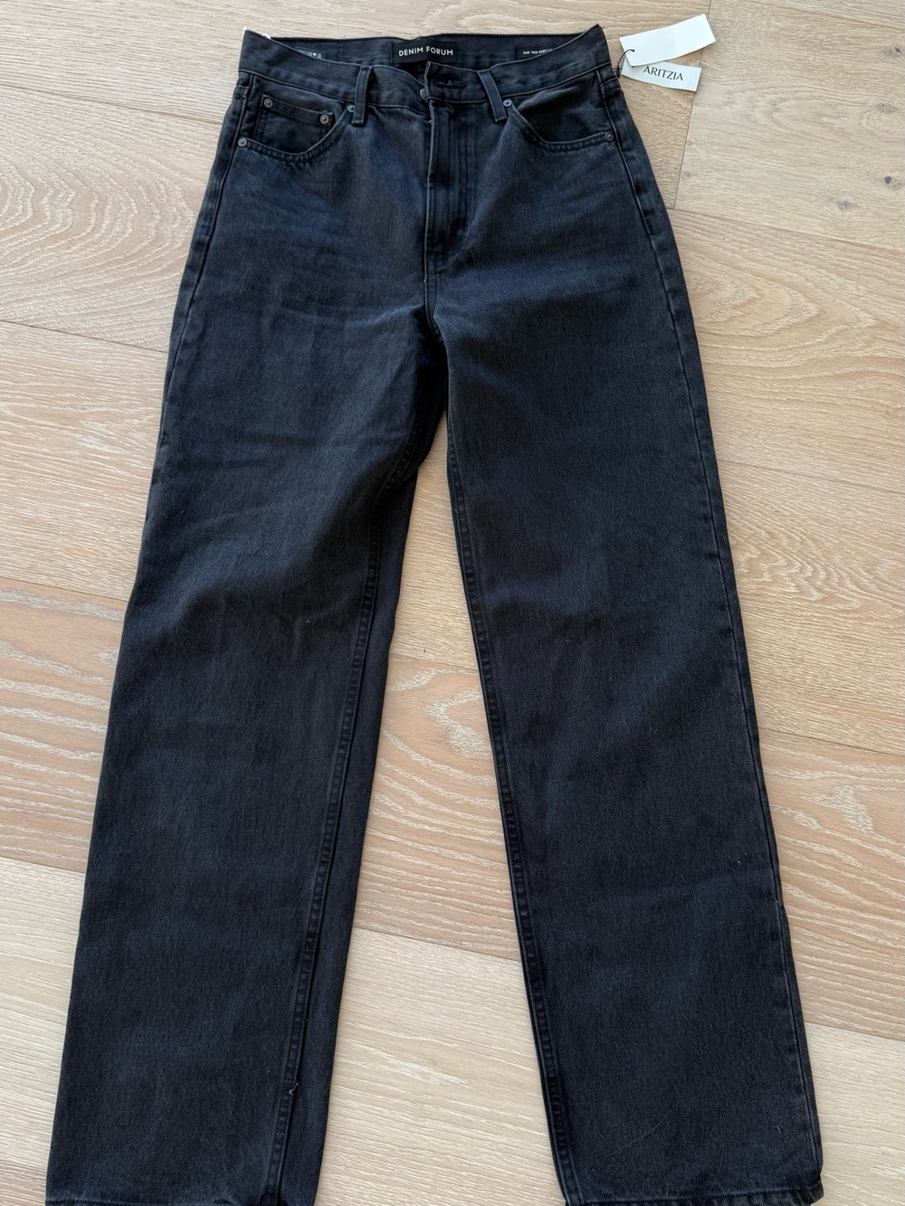 Denim Forum Aritzia Black 90s Izzy Lo Baggy Jeans - Clean Classic Cut (women’s)